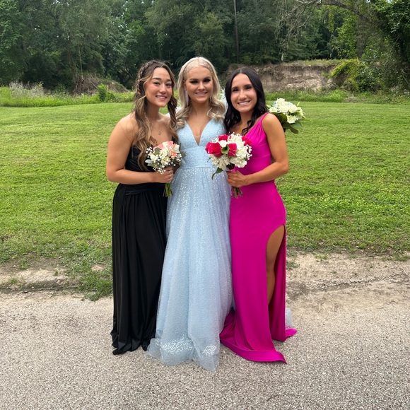 Dresses & Skirts - HOT PINK PROM DRESS